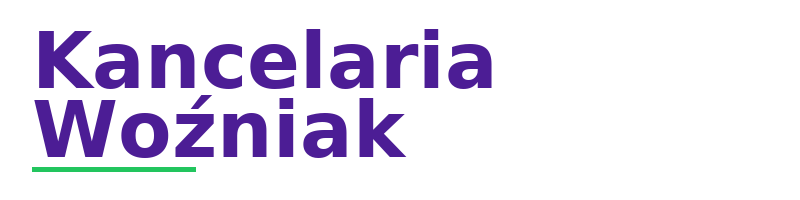 Kancelaria Woźniak logo